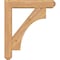Ekena Millwork Westlake Craftsman Smooth Bracket w/ Offset Brace, Western Red Cedar, 5 1/2"W x 24"D x 28"H BKT0604X24X28WTL04SWR - alternate 4
